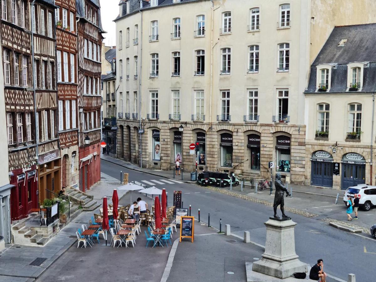 L'Eskale - Appartement-Studio Cosy Centre Ville Historique De رينز المظهر الخارجي الصورة