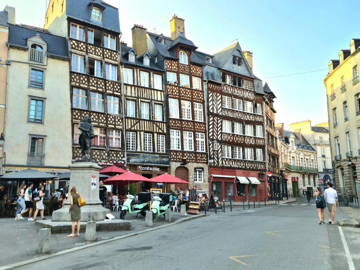 L'Eskale - Appartement-Studio Cosy Centre Ville Historique De رينز المظهر الخارجي الصورة